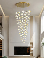 Orlani Cascade Stairs Chandelier-DWHOME