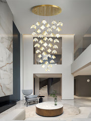 Orlani Cascade Stairs Chandelier-DWHOME