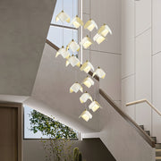 Orlani Cascade Stairs Chandelier-DWHOME