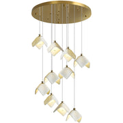 Orlani Cascade Stairs Chandelier-DWHOME