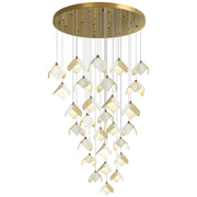 Orlani Cascade Stairs Chandelier-DWHOME