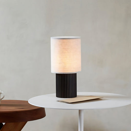 Orlo Ribbed Table Lamp-DWHOME