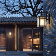 Orm House Outdoor Wall Light-DWHOME