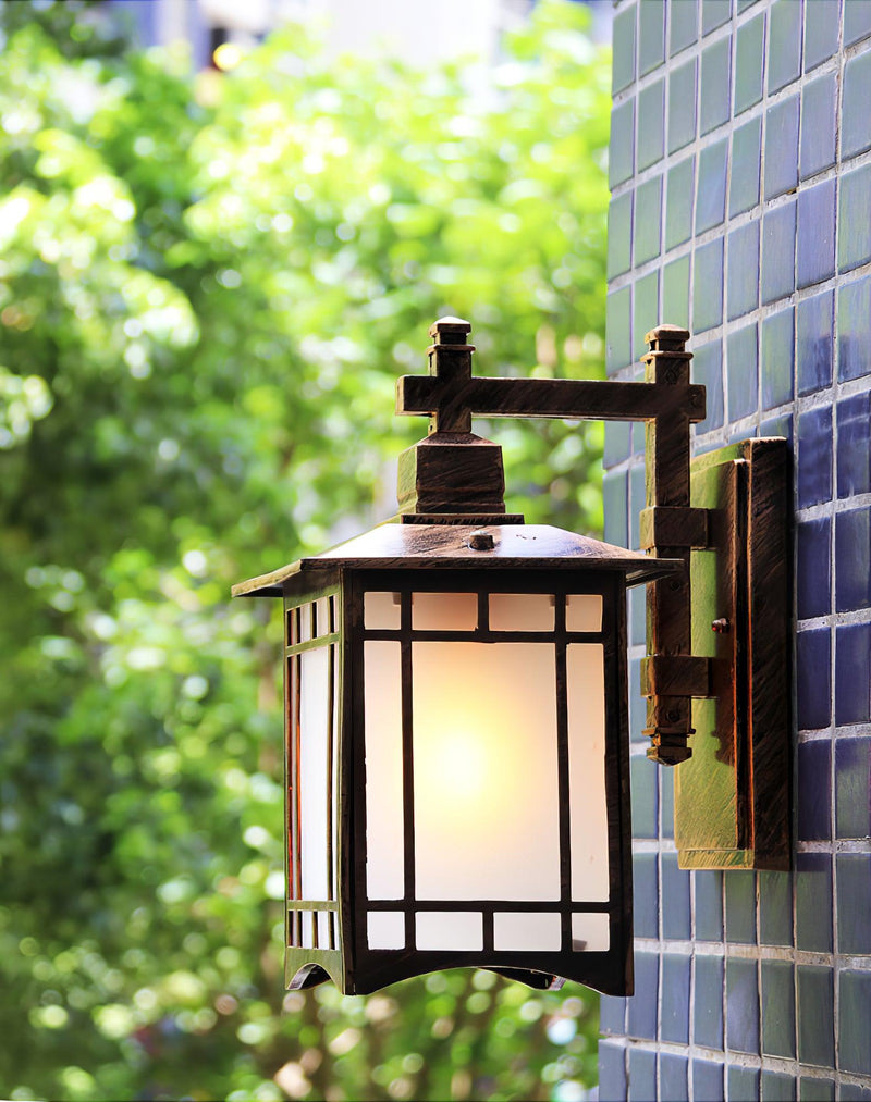 Orm House Outdoor Wall Light-DWHOME