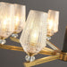 Orrefors Brass Chandelier - DWHOME