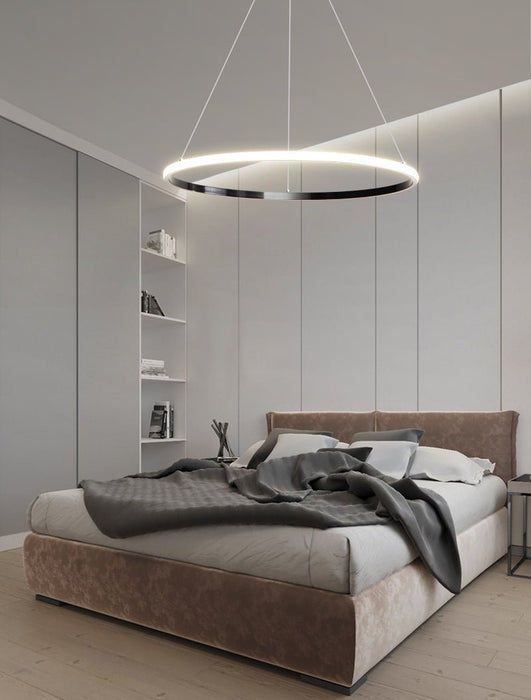Orrery Rings Chandelier-DWHOME