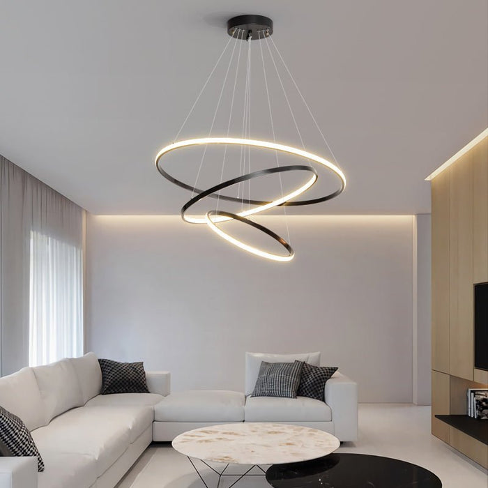 Orrery Rings Chandelier-DWHOME