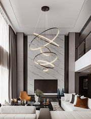 Orrery Rings Chandelier-DWHOME