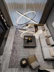 Orrery Rings Chandelier-DWHOME