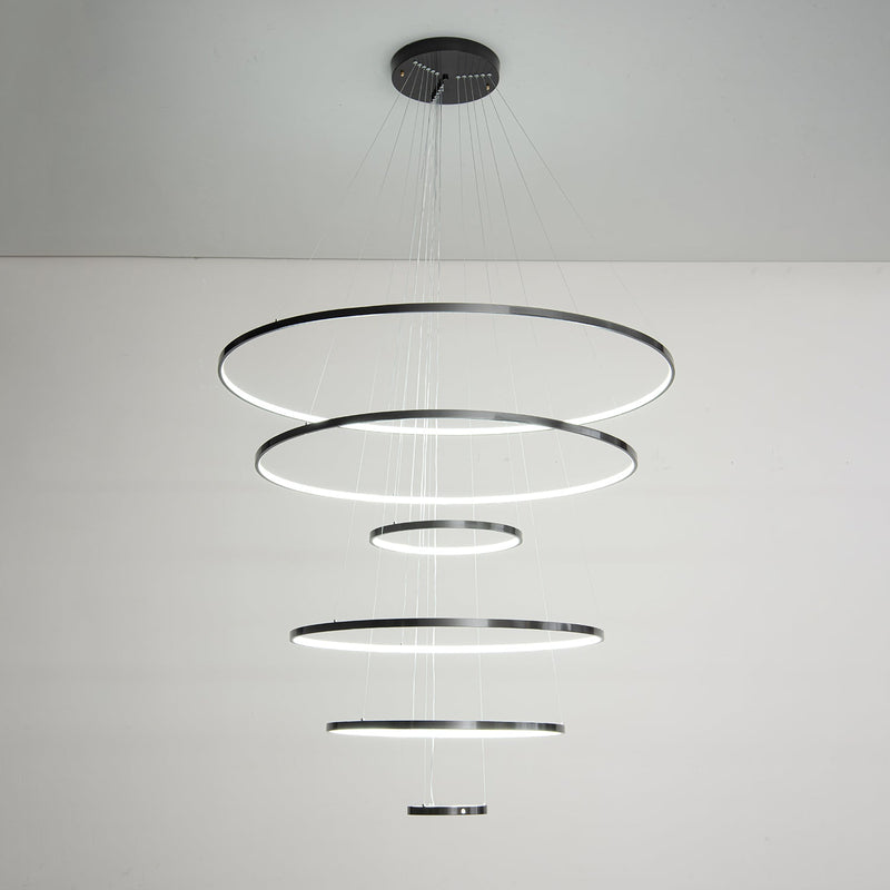 Orrery Rings Chandelier-DWHOME