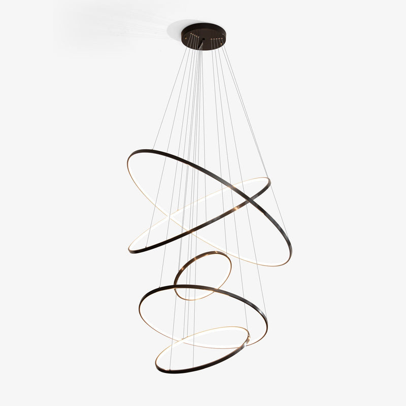 Orrery Rings Chandelier-DWHOME