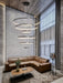 Orrery Rings Chandelier-DWHOME