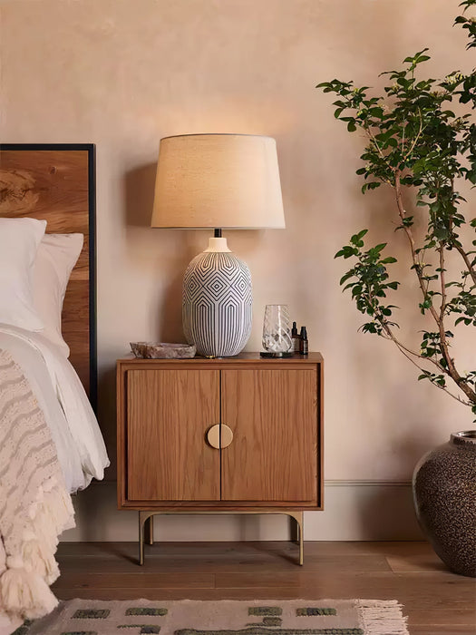 Oryza Geometric Table Lamp-DWHOME