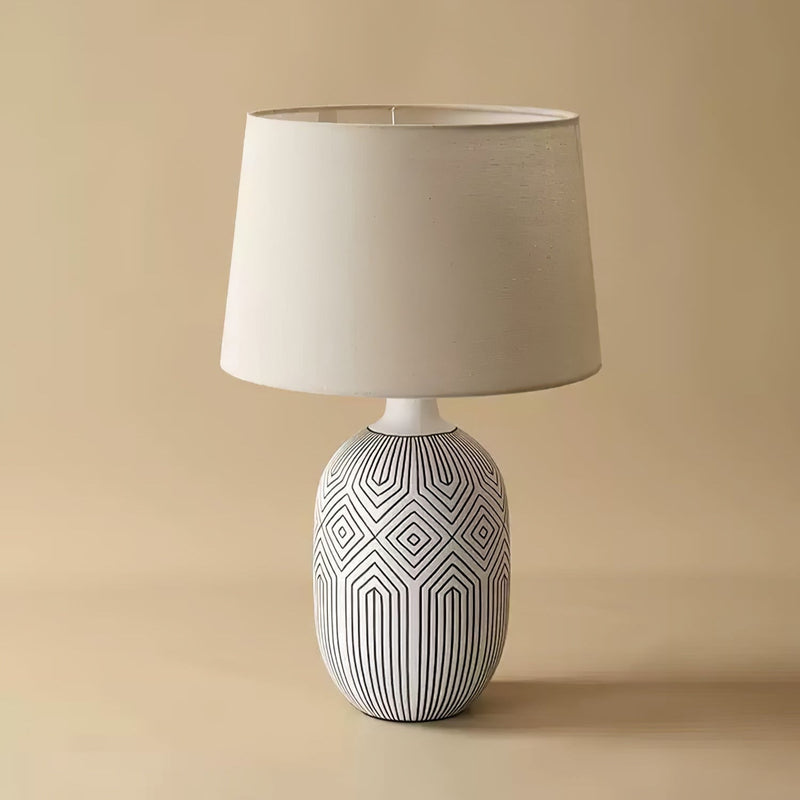 Oryza Geometric Table Lamp-DWHOME