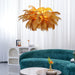 Ostrich Feather Chandelier - DWHOME