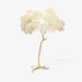 Ostrich Feather Brass Floor Lamp - DWHOME