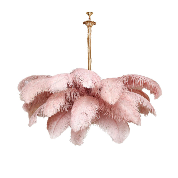 Ostrich Feather Chandeliers - Vakkerlight