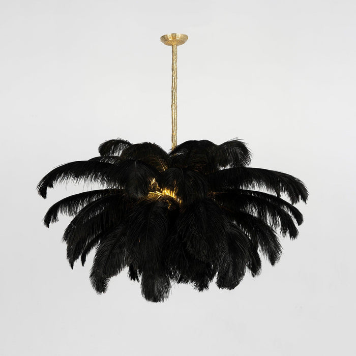 Ostrich Feather Chandelier - DWHOME