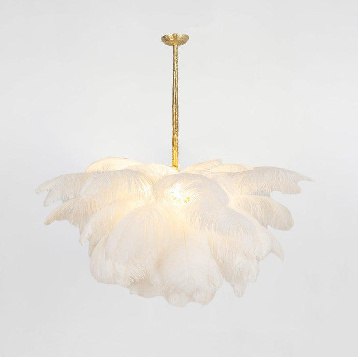 Ostrich Feather Chandelier - DWHOME