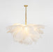 Ostrich Feather Chandelier - DWHOME