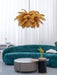 Ostrich Feather Chandelier - DWHOME