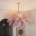 Ostrich Feather Chandelier - DWHOME