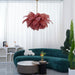 Ostrich Feather Chandelier - DWHOME