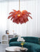 Ostrich Feather Chandelier - DWHOME