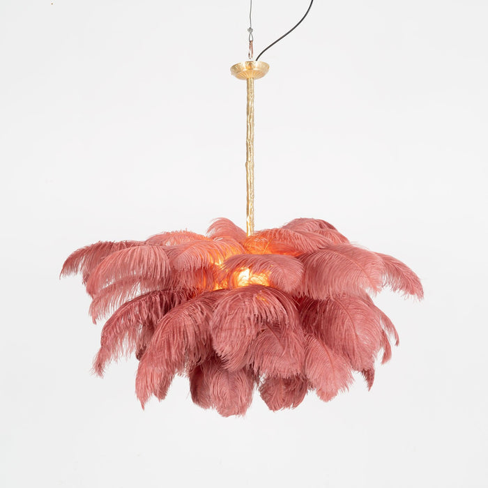 Ostrich Feather Chandeliers - Vakkerlight