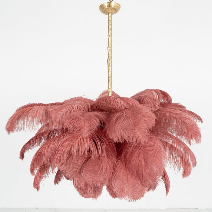 Ostrich Feather Chandeliers - Vakkerlight