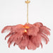 Ostrich Feather Chandelier - DWHOME