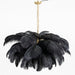 Ostrich Feather Chandelier - DWHOME