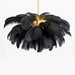 Ostrich Feather Chandelier - DWHOME