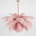 Ostrich Feather Chandelier - DWHOME