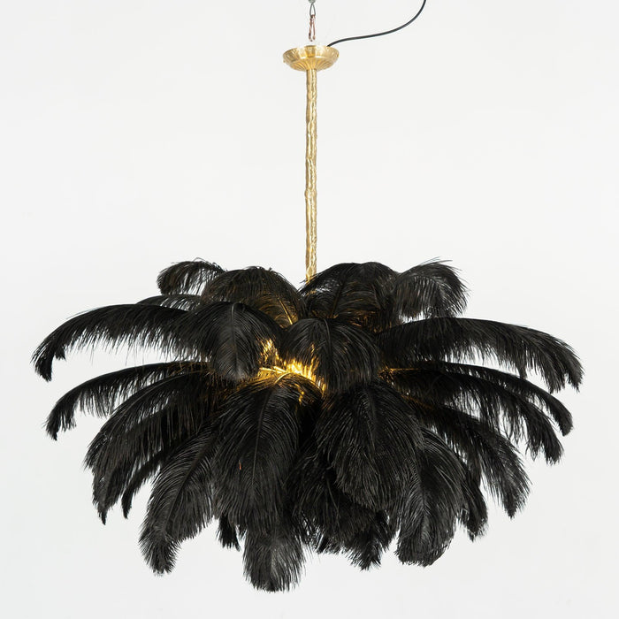 Ostrich Feather Chandelier - DWHOME