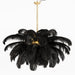 Ostrich Feather Chandelier - DWHOME