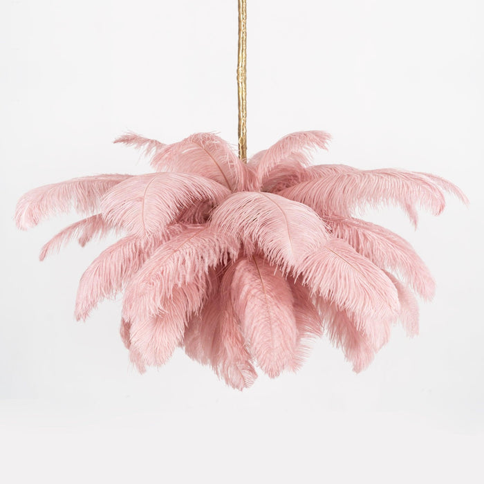 Ostrich Feather Chandelier - DWHOME