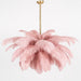 Ostrich Feather Chandelier - DWHOME