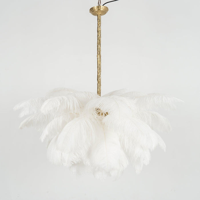 Ostrich Feather Chandeliers - Vakkerlight