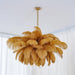 Ostrich Feather Chandelier.