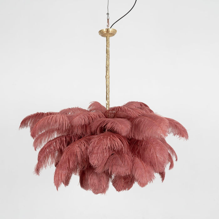 Ostrich Feather Chandelier - DWHOME