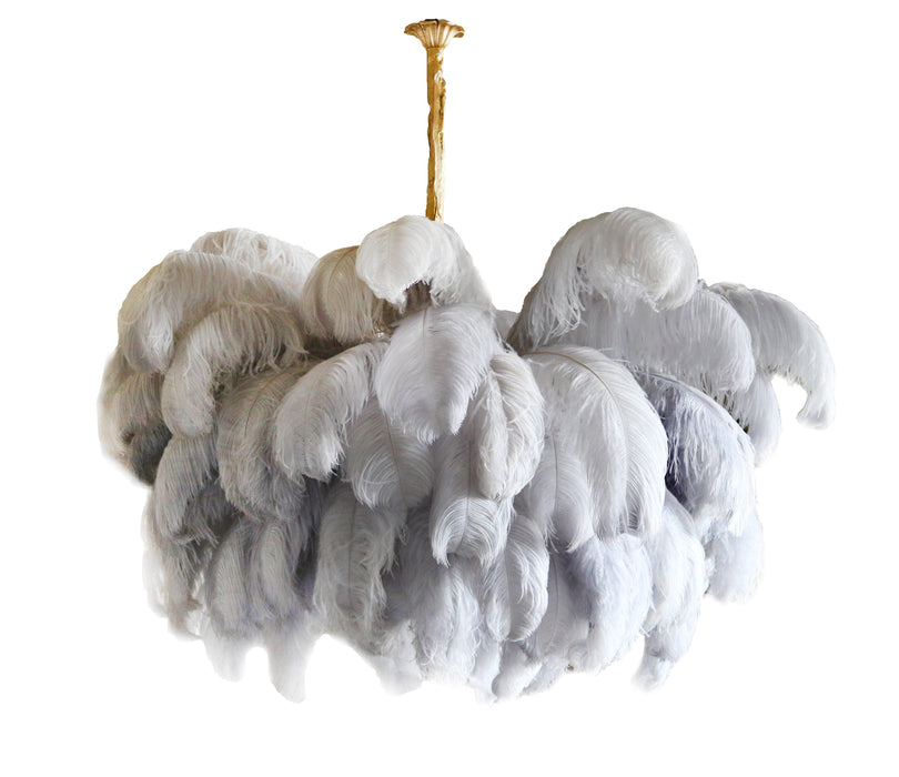 Ostrich Feather Chandelier - DWHOME