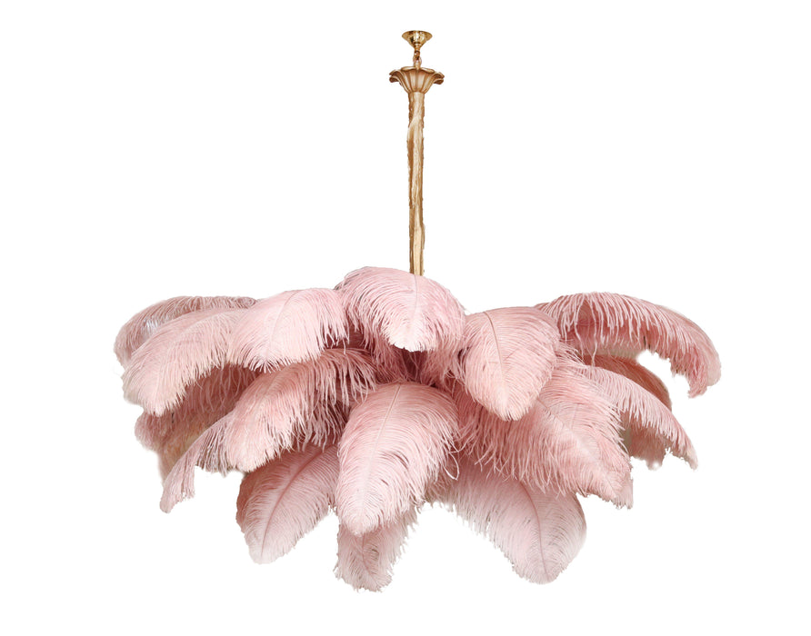 Ostrich Feather Chandelier - DWHOME