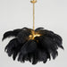 Ostrich Feather Chandelier - DWHOME