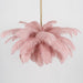 Ostrich Feather Chandelier - DWHOME