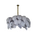 Ostrich Feather Chandelier - DWHOME