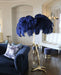 Ostrich Feather Brass Floor Lamp - DWHOME