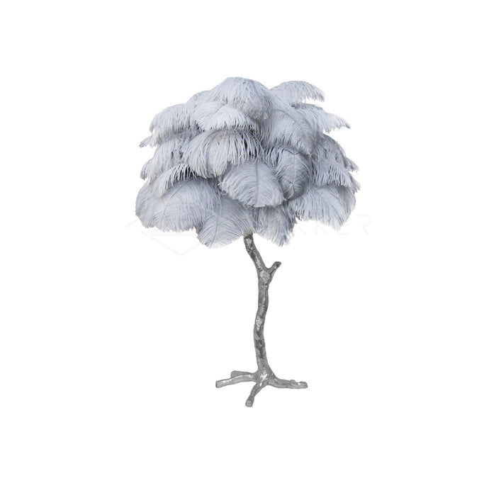 Ostrich Feather Table Lamp - Vakkerlight