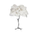Ostrich Feather Table Lamp-DWHOME