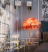 Ostrich Feather Table Lamp-DWHOME